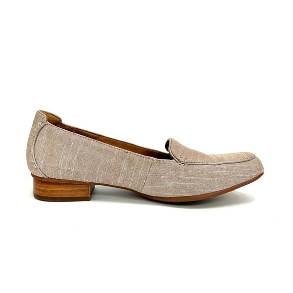 Clarks Keesha Luca Slip On Loafers Business Casual Academia Taupe, Size 9 - Picture 7 of 13